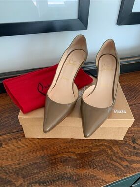 Christian Louboutin Olive Pointed Toe Heels